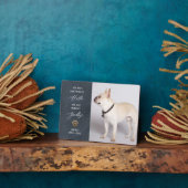 ペットの思い出 オーダーメイド ペットロス フォト コラージュ フォトプラーク (側面)