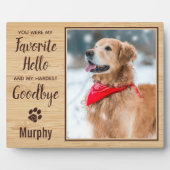 ペットの思い出 ペットメモリアル フォト フォトプラーク (正面)