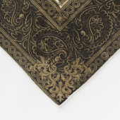 ペットの思い出、ヴィンテージ12ヶ月/写真 – 大 フリースブランケット (角)