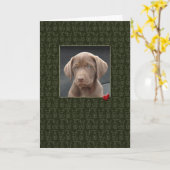 ペットの悔やみや弔慰カードの紛失 カード (黄色い花)