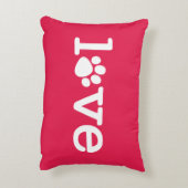 ペットの愛 アクセントクッション (裏面(縦))