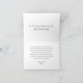 ペットの愛 |ポープリントハートスクリプト悔やみや弔慰 カード (内部)