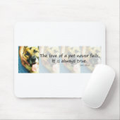 ペットの愛 マウスパッド (マウス)