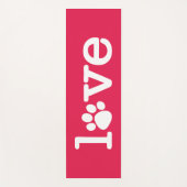 ペットの愛 ヨガマット (正面)