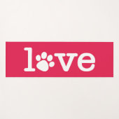 ペットの愛 ヨガマット (正面(横))