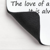 ペットの愛（言葉のみ） マウスパッド (コーナー)