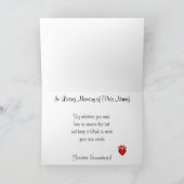 ペットの手摺告知 – 犬猫 案内状 (内部)