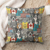 ペットの抗議 クッション (ブランケット)