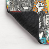 ペットの抗議 マウスパッド (コーナー)