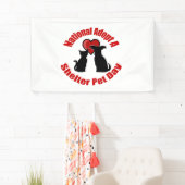 ペットの日を保護する 横断幕 (インサイチュ)