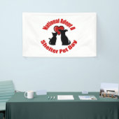 ペットの日を保護する 横断幕 (トレードショー)
