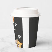 ペットの日ユニークお祝い2025年2月20日 紙コップ (左)