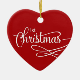 ペットの最初のクリスマス セラミックオーナメント