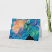 ペットの死への哀悼 犬 カード (正面)