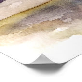 ペットの水彩画ファンタジー, 自然のイラスト ポスター (角)