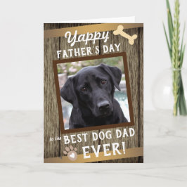 ペットの父の日 ワンフォト カード