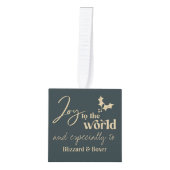 ペットの犬が喜ぶWord 3フォトキューブオーナメント キューブオーナメント (正面)