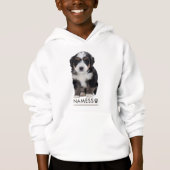 ペットの犬の名前の写真入りカスタムグッズ (正面)
