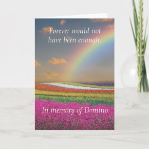 ペットの犬 猫 レインボーブリッジ 追悼 カード