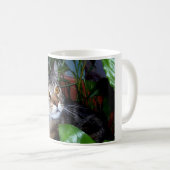 ペットの猫の写真入りコーヒーマグ コーヒーマグカップ (正面右)
