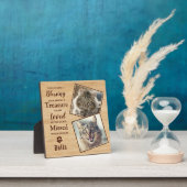 ペットの猫の追悼写真 フォトプラーク (インサイチュ)