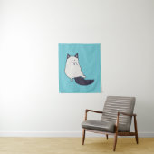 ペットの猫 タペストリー (インサイチュ)