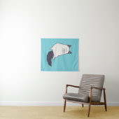 ペットの猫 タペストリー (インサイチュ(横))