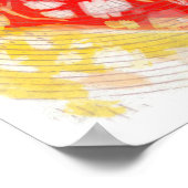 ペットの真の友人引用文 ポスター (角)