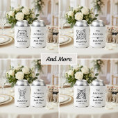 ペットの結婚式 缶クーラー