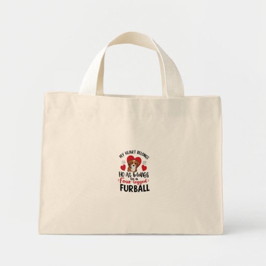 ペットの親プライド ミニトートバッグ (正面)