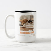 ペットの親ラブ フォト マグ (左)