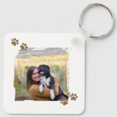 ペットの記念パーソナライズされた – ペットの損失贈り物 キーホルダー (裏面)