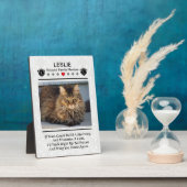 ペットの記念写真の額を作る フォトプラーク (側面)