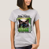 ペットの記念写真を覚える Tシャツ (正面)