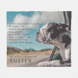 ペットの記念写真集 フリースブランケット