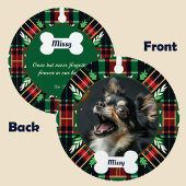 ペットの記念忘れ碑はない メタルオーナメント