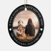 ペットの記念永遠の休日を生きていたであろう セラミックオーナメント (左)
