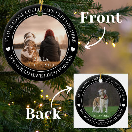 ペットの記念永遠の休日を生きていたであろう セラミックオーナメント