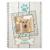 ペットの記録と気に ノートブック (正面)