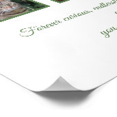 ペットの誕生日や記念日にぴったり！オーダーメイドのペットお祝いポスター ポスター (角)