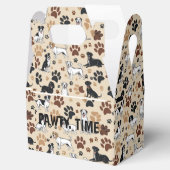 ペットの誕生日パーティーのお気に入りスナックボックスのパティタイム フェイバーボックス (オープン)