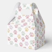 ペットの誕生日パーティーポーはパティタイムを印刷 フェイバーボックス (裏面)