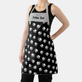 ペットの足の柄のエプロン エプロン (インサイチュ)