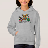 ペットの足は毛皮の小さなクリスマスを持っている (正面)