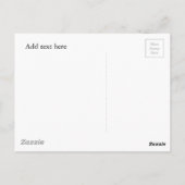 ペットの足をセメントで – 常にそこに ポストカード (裏面)