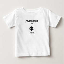 ペットの足保護 ベビーTシャツ