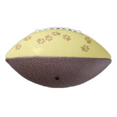ペットの足跡サッカー アメリカンフットボール (回転270)
