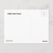 ペットの足跡セメント - いつもそこに ポストカード (裏面)