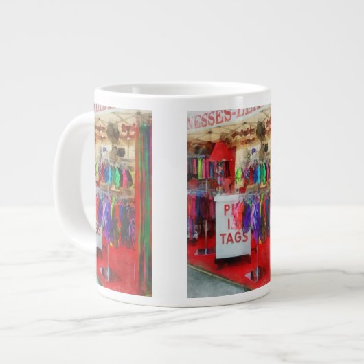 ペットの遺骨および販売用ハーネス ジャンボコーヒーマグカップ (正面左)