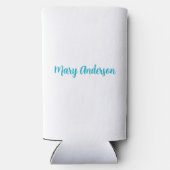 ペットの里親チェックリスト – 思いやりある救助ギフト スリム缶クーラー (裏面)